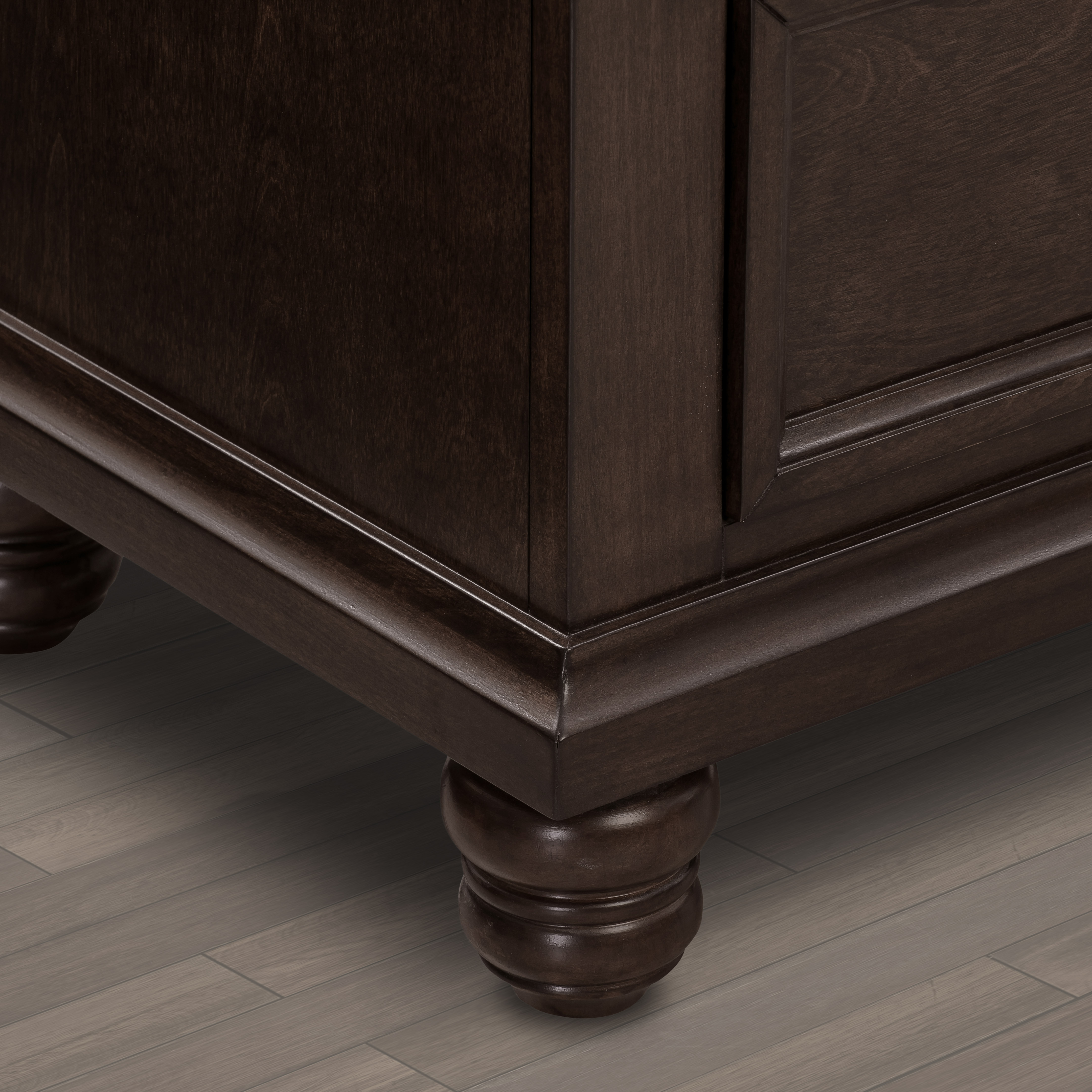 Devon & Claire Carly Traditional Wooden Dresser, Brown