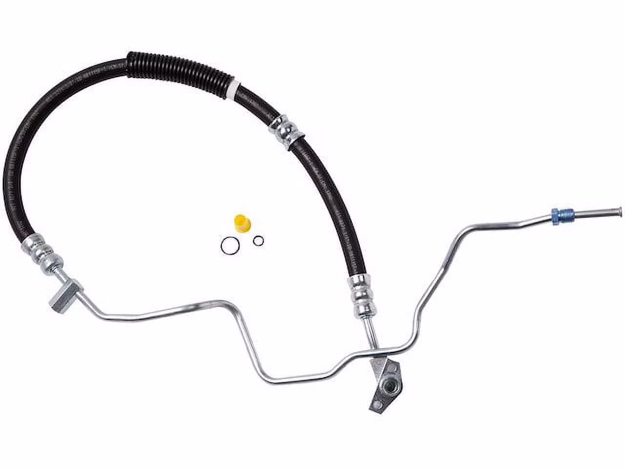 Pump To Gear Power Steering Pressure Line Hose Assembly - Compatible with 2003 - 2004 Honda Pilot 3.5L V6 GAS