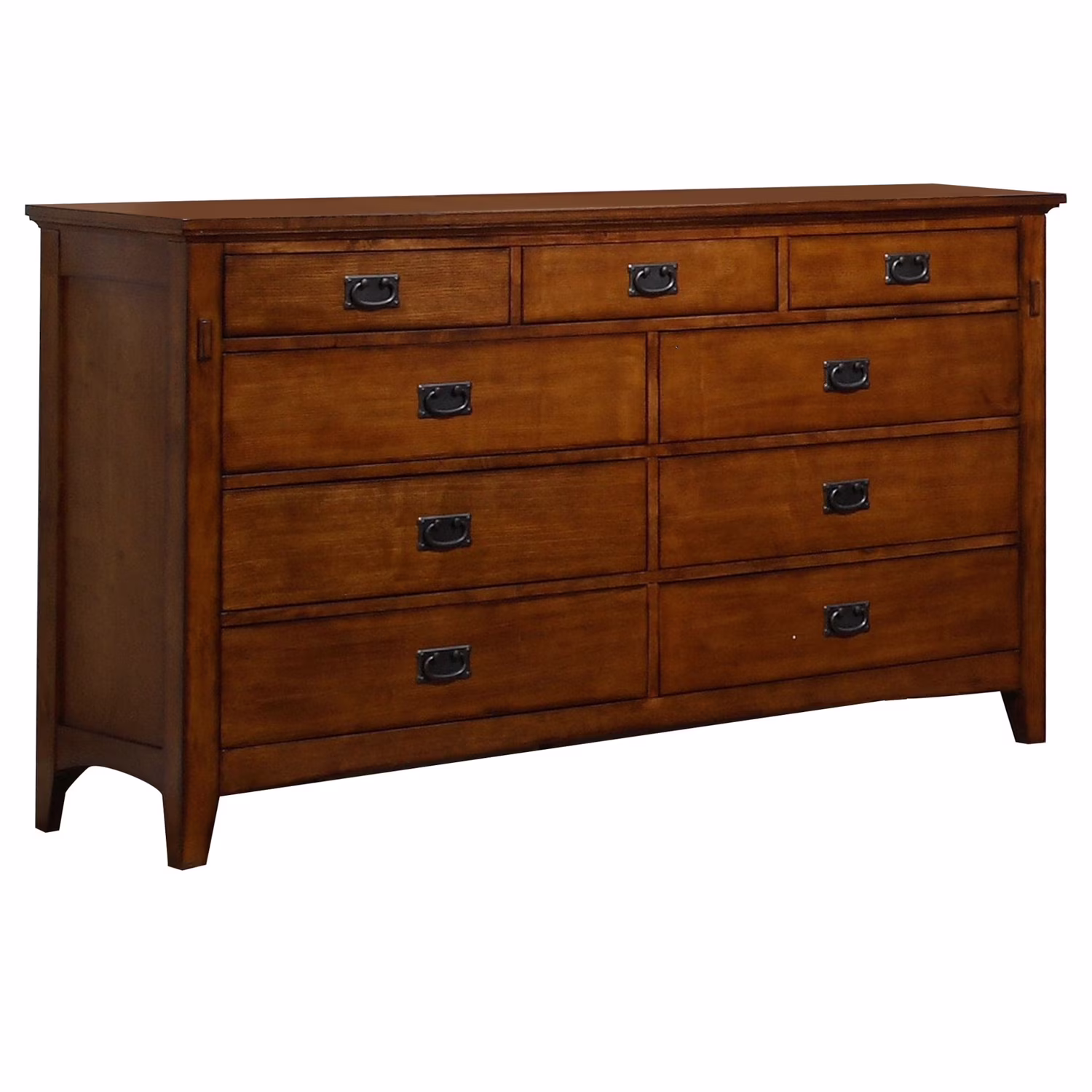 Sunset Trading Tremont Bedroom Wood Dresser in Distressed Chestnut