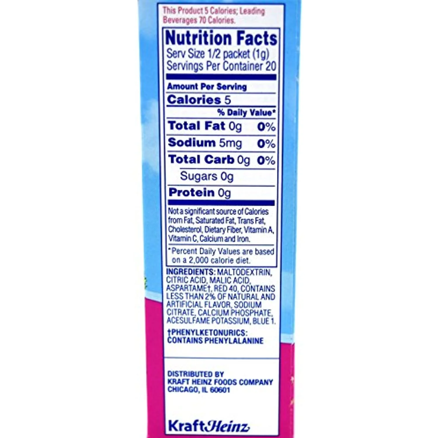 Crystal Light On The Go Raspberry Ice Drink Mix, 10-Packet Box (Pack Of 7)