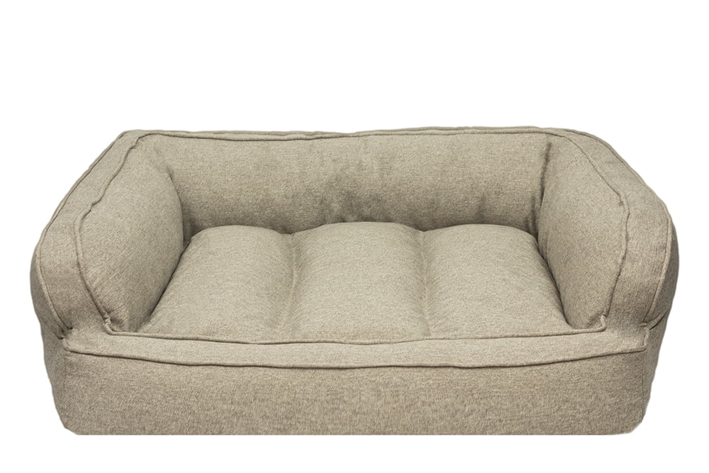 Arlee Memory Foam Sofa and Couch Style Pet Bed for Dogs and Cats