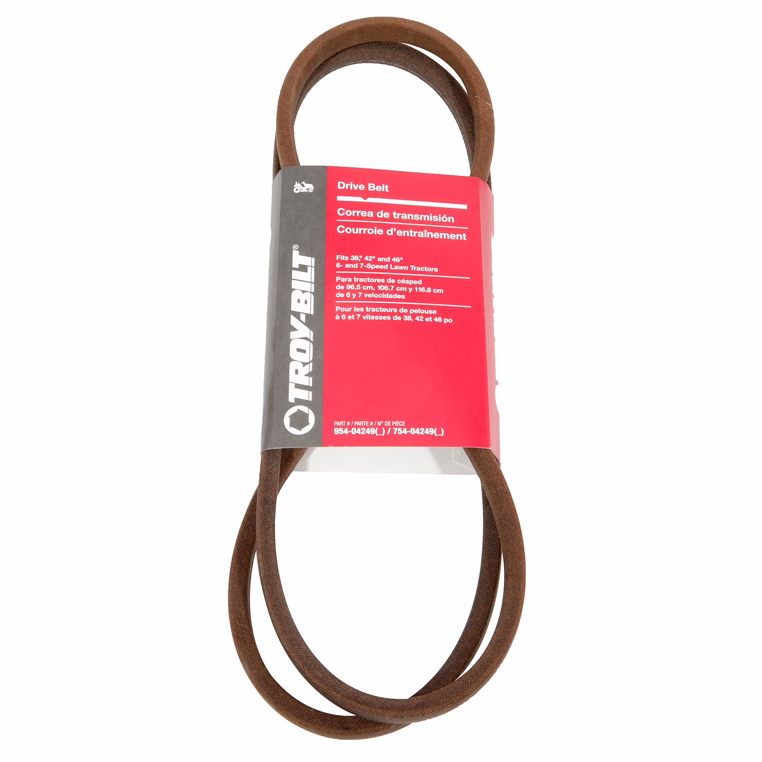 Troy-Bilt 490-501-Y006 38, 42 and 46 in. Drive Belt, Black