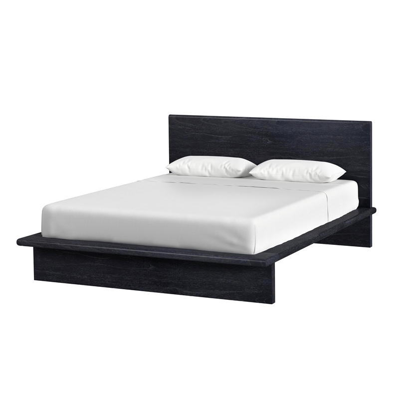 Butler Specialty Company Halmstad Wood Queen Size Bed in Black