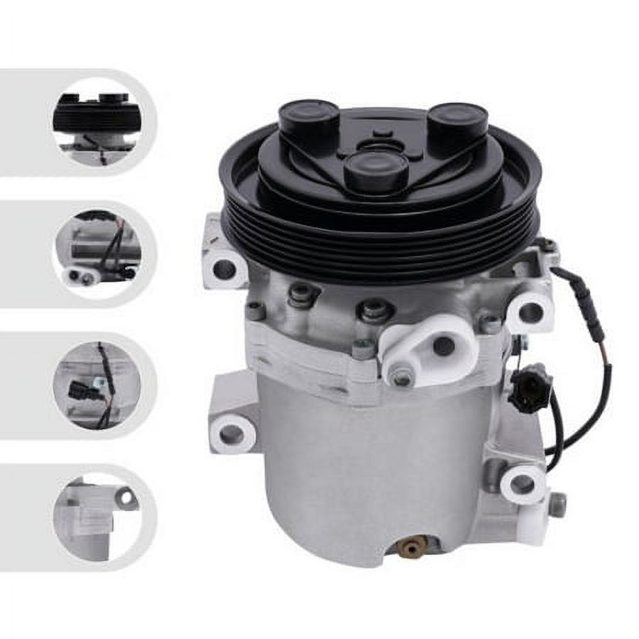 For Nissan Sentra 1.8L 2.0L AC A/C Compressor with Clutch 2000-2006 CO 10609JC