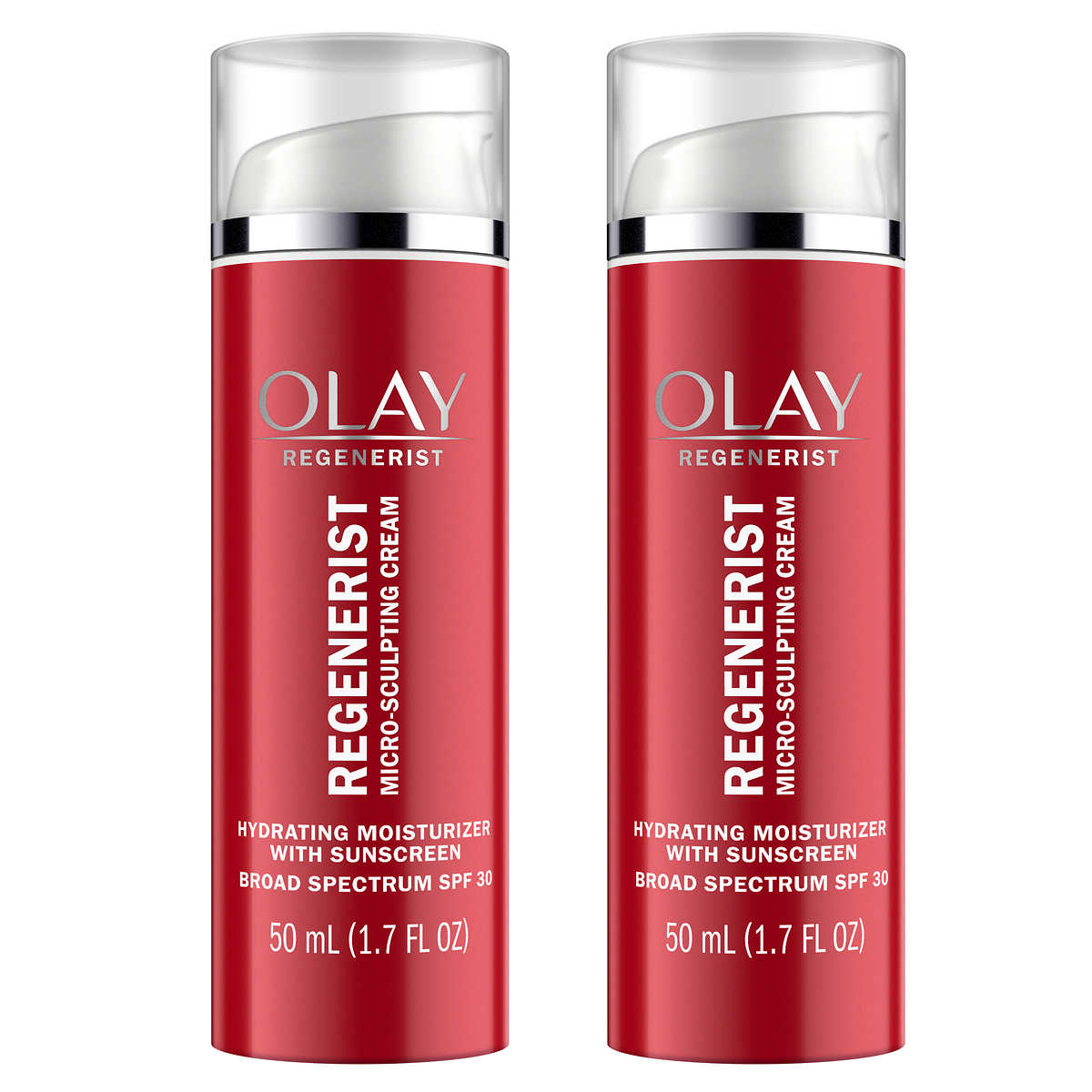 Olay Regenerist Facial Moisturizer SPF 30 1.7 Fluid Ounce (Pack of 2)