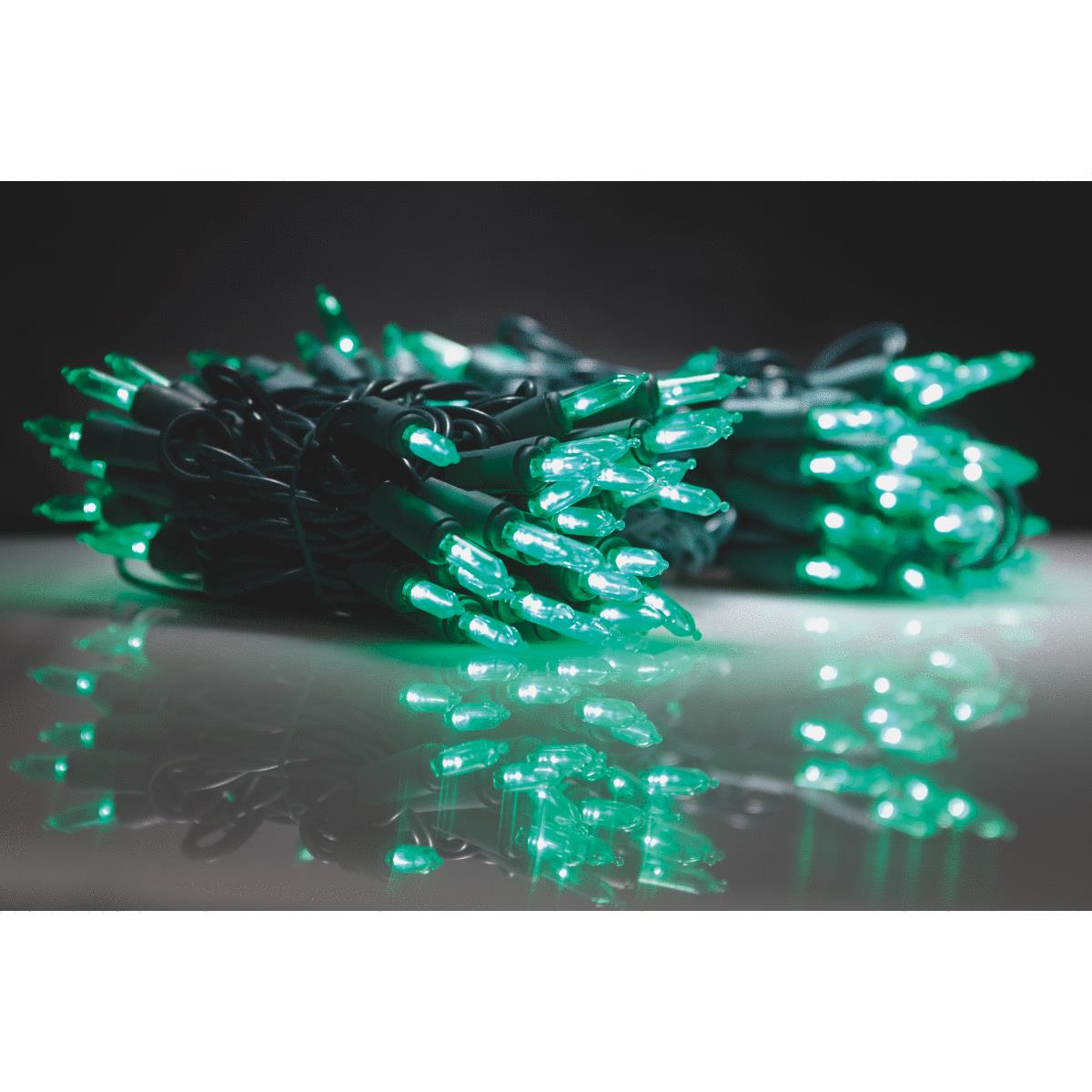 J Hofert Green 100-Bulb Italian Style LED Light Set 2290-05