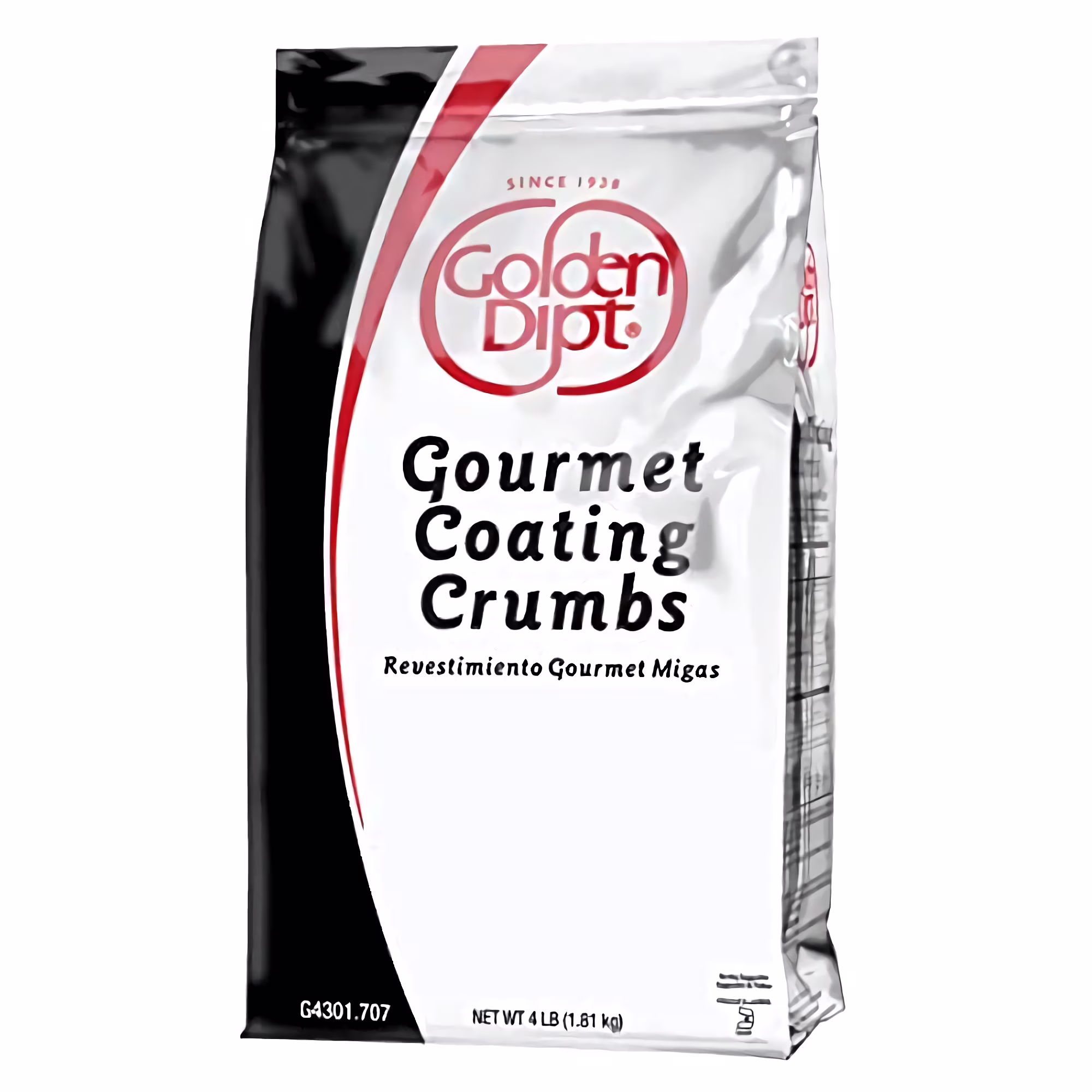 Gourmet Coating Crumbs by Golden Dipt | Bulk 4 Pound Bag Bundled by Tribeca Curations