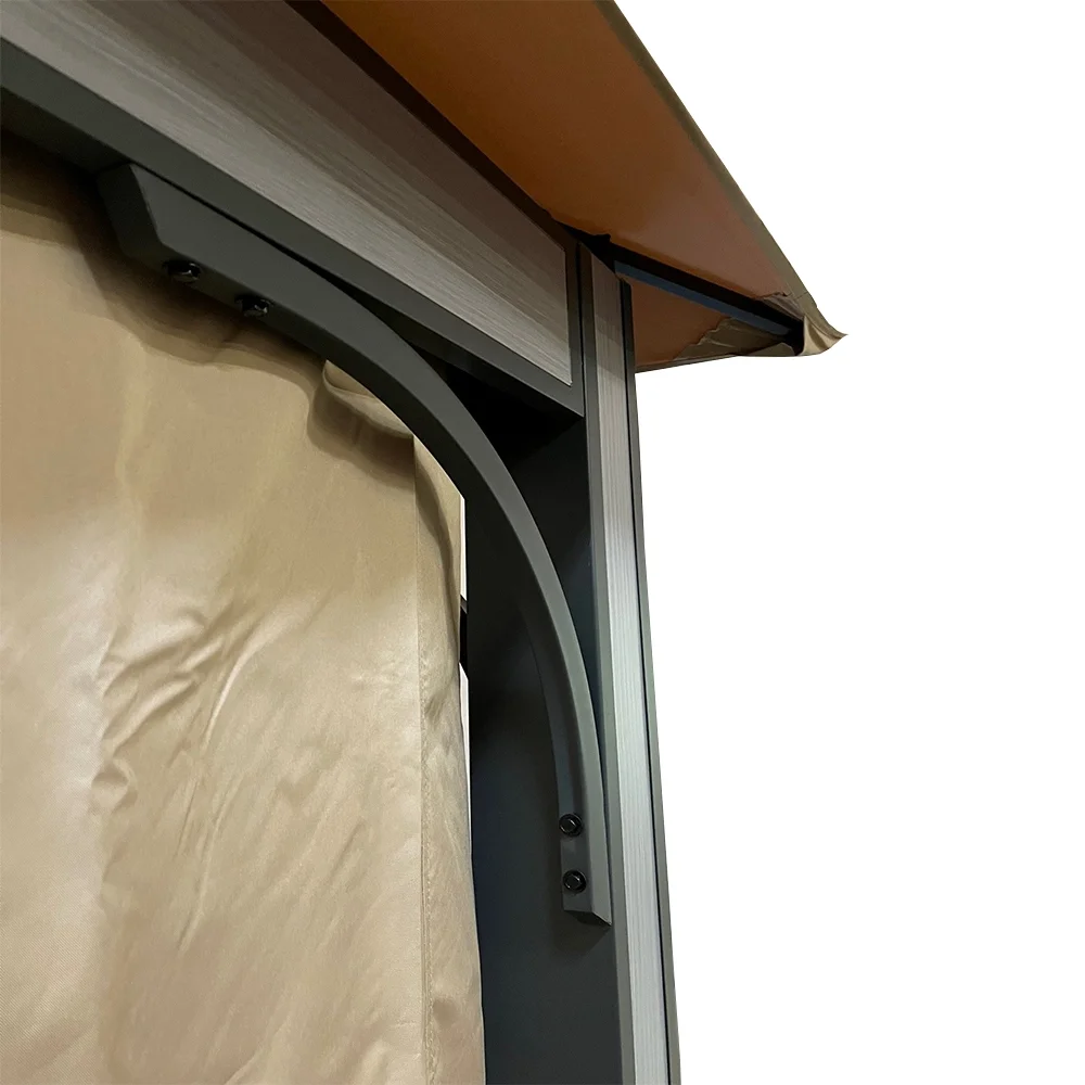 Garden Winds Replacement Canopy Top Cover Compatible with The A101015300 Howards Roberts Gazebo - Riplock 350