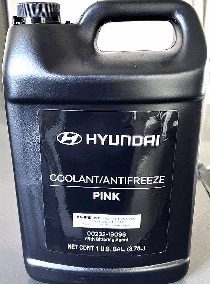 New Genuine Hyundai Coolant Antifreeze Pink 1 Gallon OE 0023219098