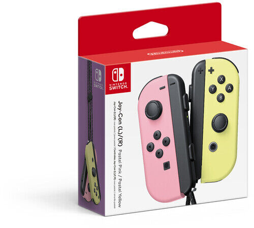 Joy-Con (L)/(R) - Pastel Pink/Pastel Yellow [New ] Controller