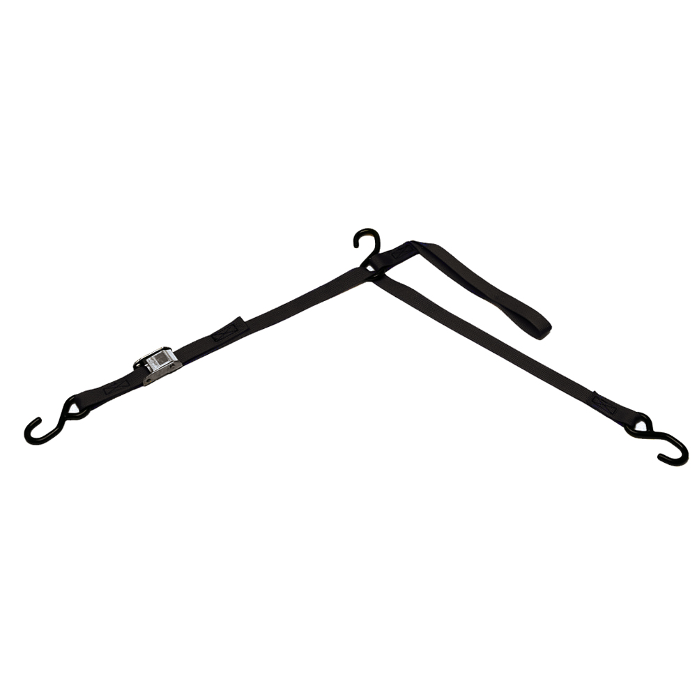 Boatbuckle P.W.C. Tri-Down With Cam Buckle & Soft Hook - 1