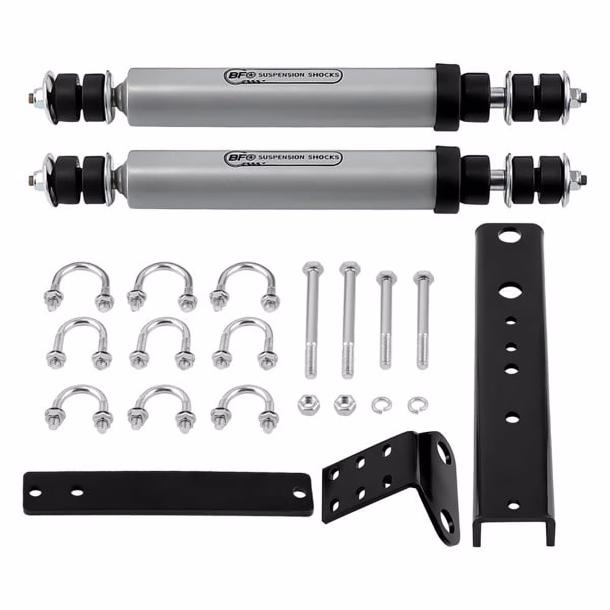 Fithood Dual Steering Stabilizer for Ford F-150 F-250 F-350 Bronco 1980-1996