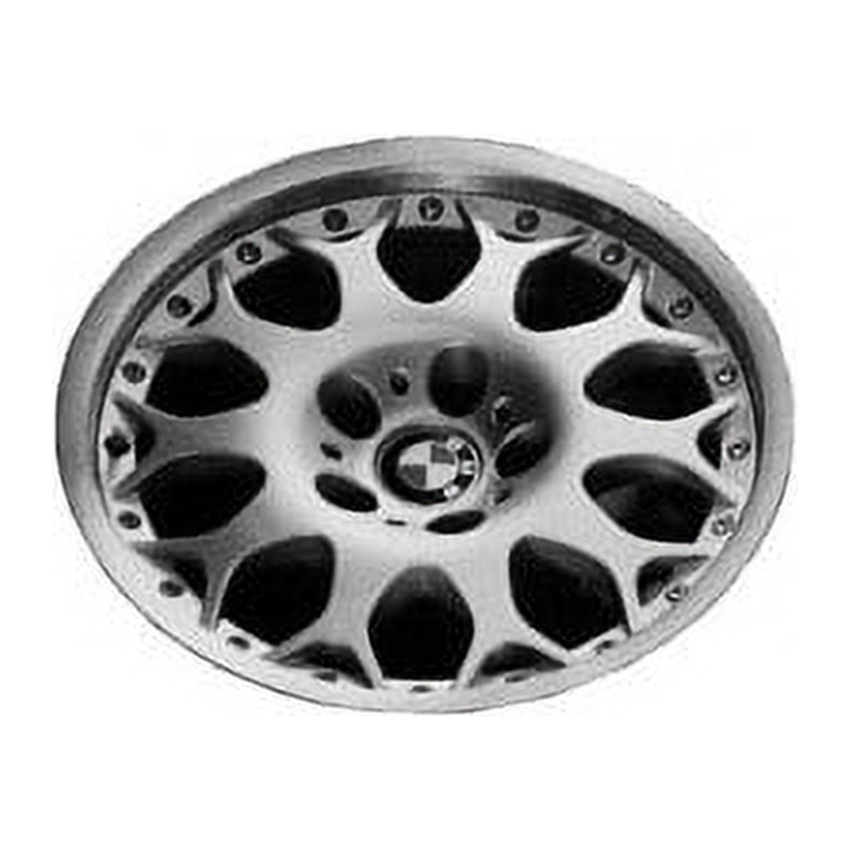 BMW 525i 2001 - 2003 MACHINED LIP SILVER Factory OEM Wheel Rim (Not Replicas)