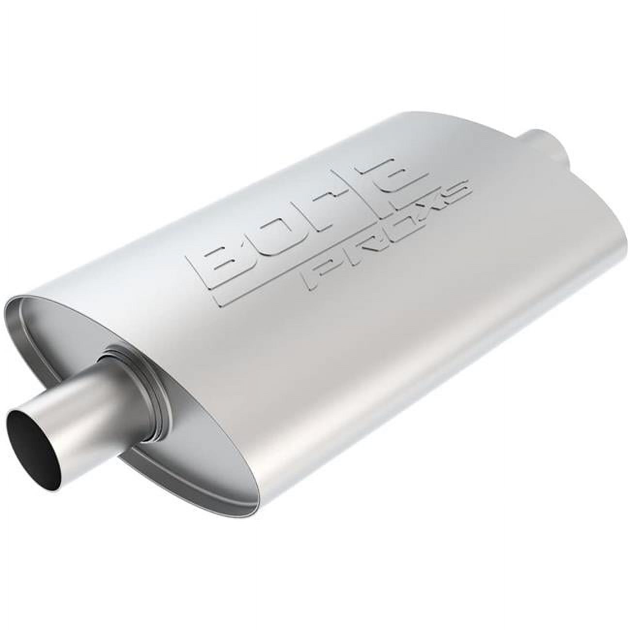 Borla Exhaust BRL40363 2.25 in. 14 x 4 x 9.5 Center & Center Muffler