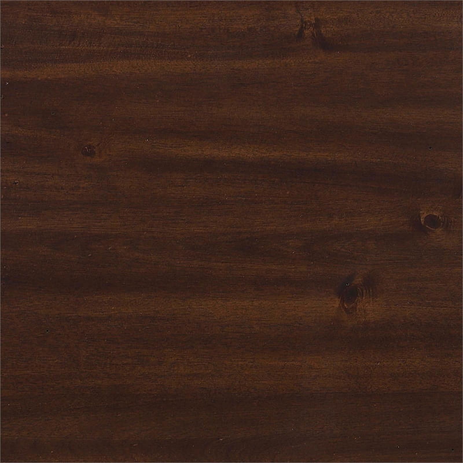 Pemberly Row 5-drawer Farmhouse Wood Chest Dark Rum and White