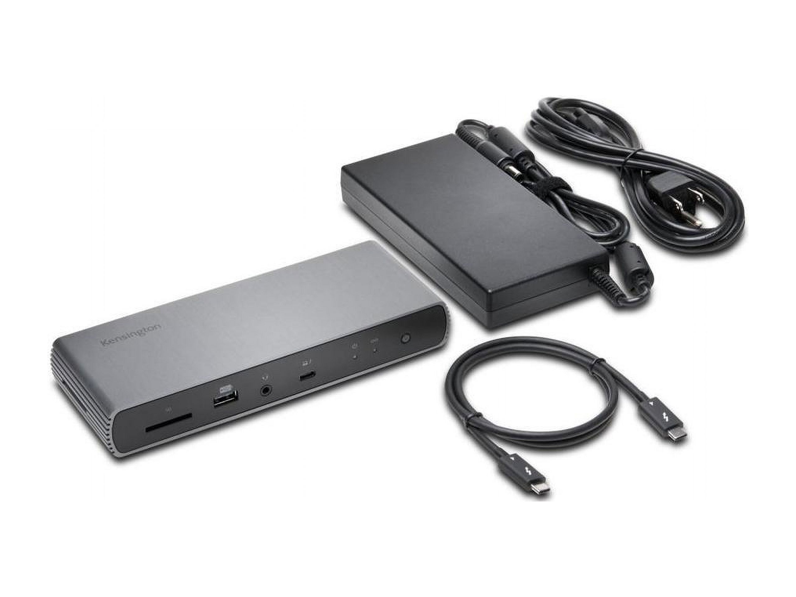 Kensington Black K33040NA SD5780T Thunderbolt 4 Dual 4K Docking Station with 96W PD - Win/Mac