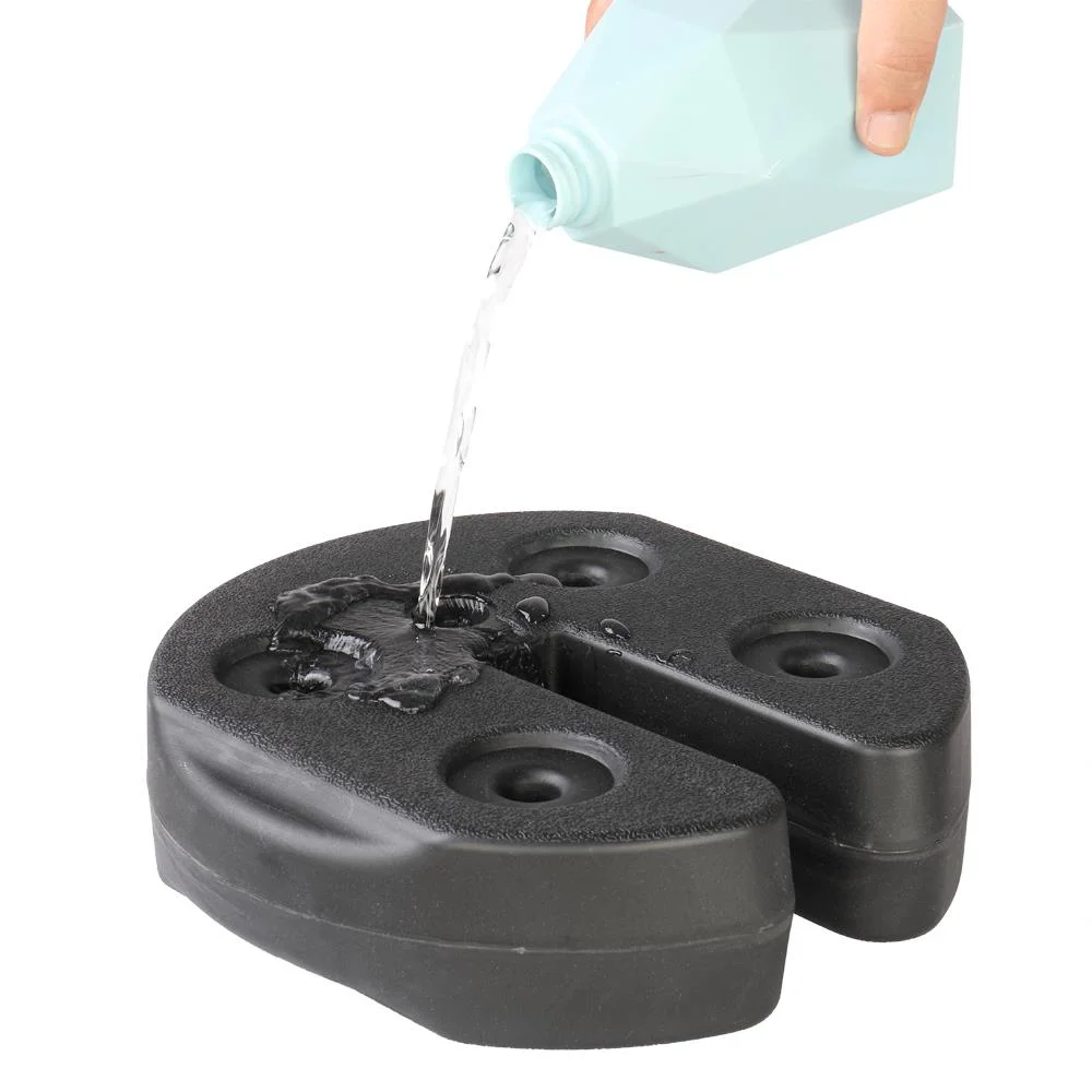 Winado Weight Plates 6 Pcs Tent Shade Canopy Water Fillable Black