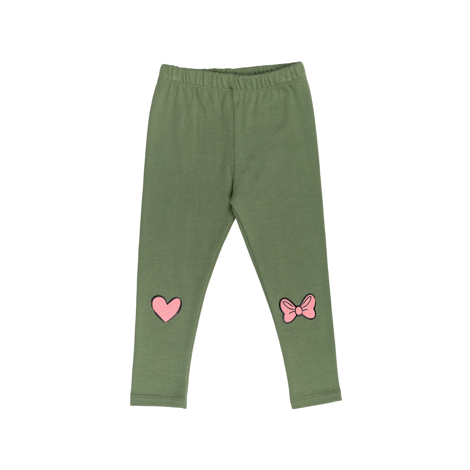 Disney Minnie Mouse Little Girls Peplum T-Shirt and Leggings Outfit Set Toddler to Little Kid