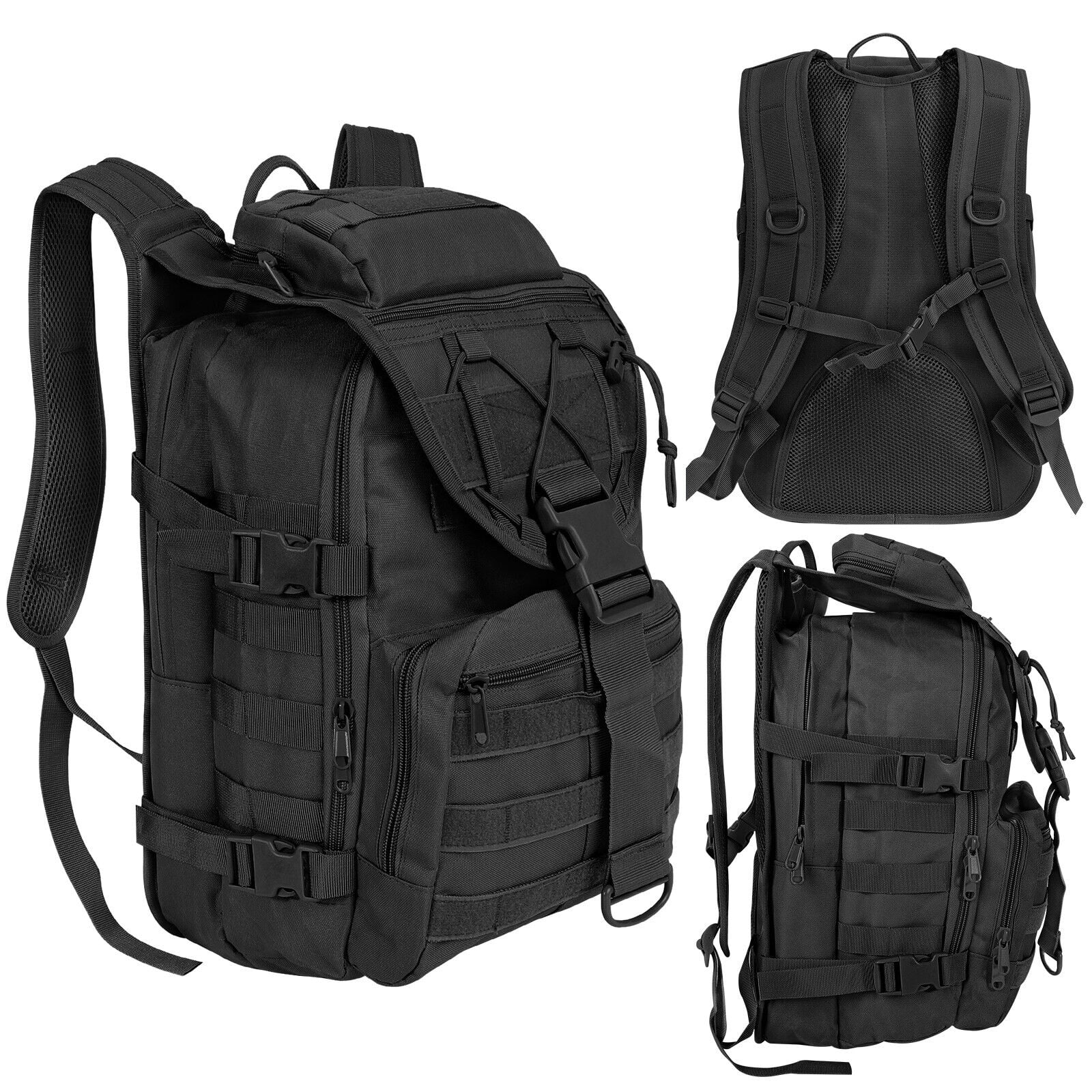TOPCHANCES 30L Military Tactical Backpack, Camping Hiking Travel Bag Outdoor Military Molle Backpack