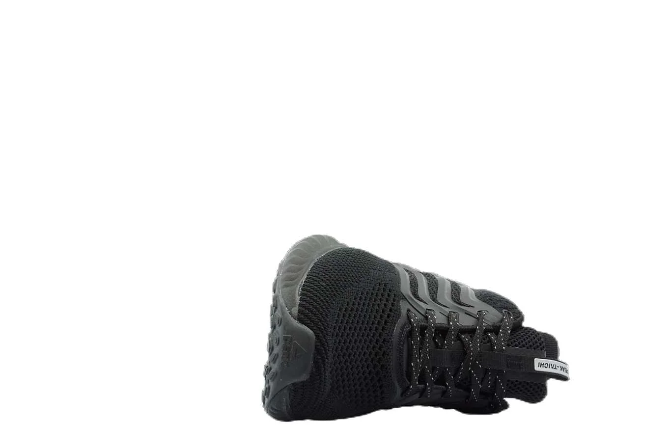 [E92557] Mens Peak Taichi Natural Black Running Shoes - 6