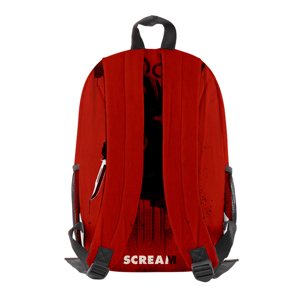 Scream VI Backpack Casual Travel Bag Men Women Unique Rucksack Fashion Schoolbag