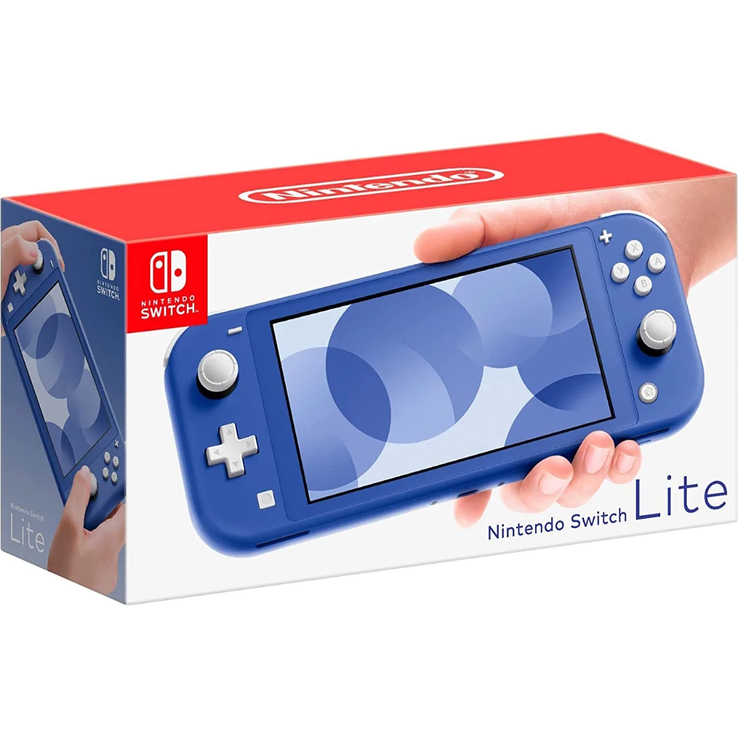 Nintendo Switch Lite (Blue) Gaming Console Bundle with Mario Golf: Super Rush