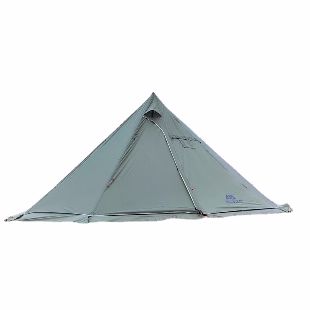 Walmeck Tipi Hot Tent with Stove Jack Camping Teepee Tent, 5-8 Person, for Camping Backpacking Hiking