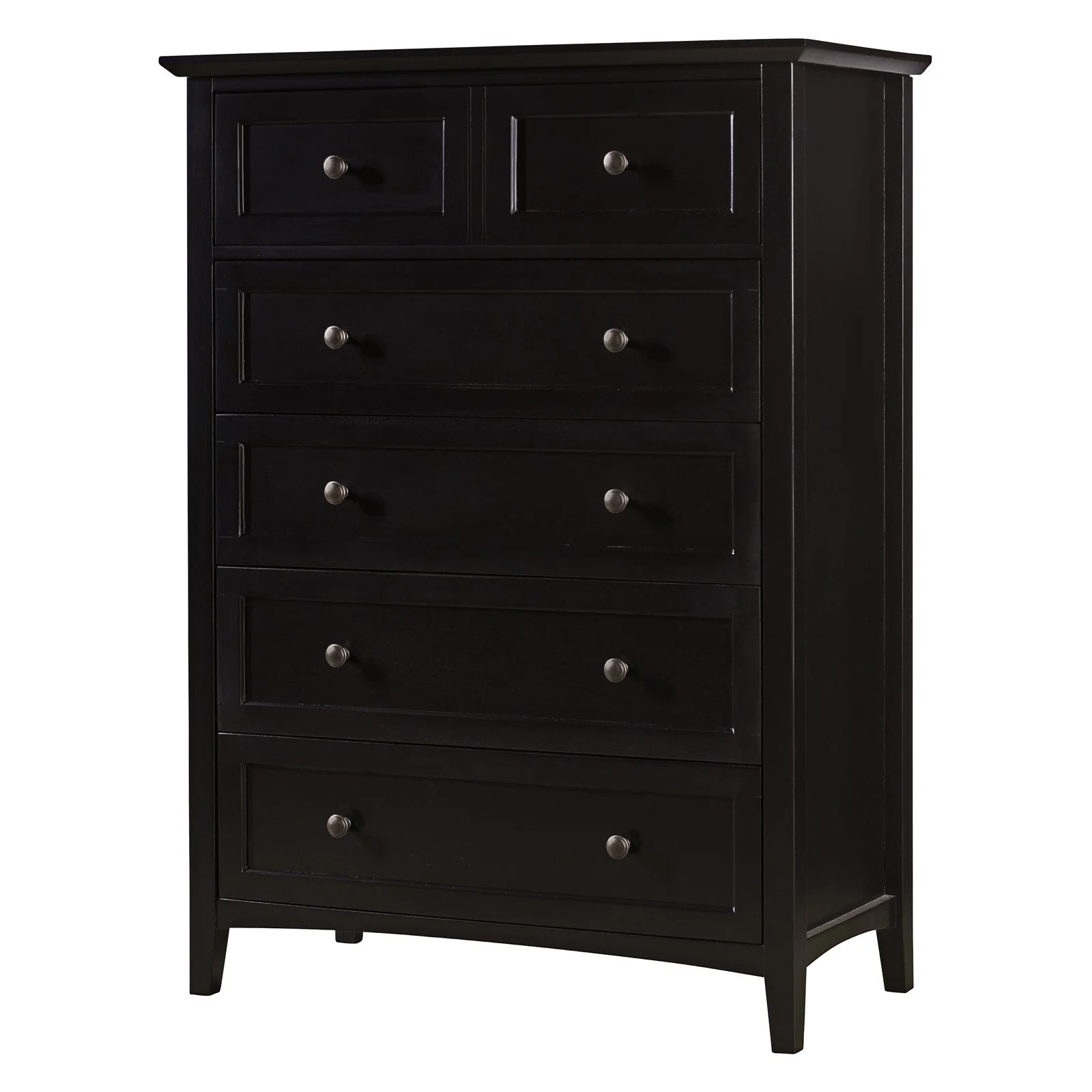 Modus Paragon 5 Drawer Chest in Black