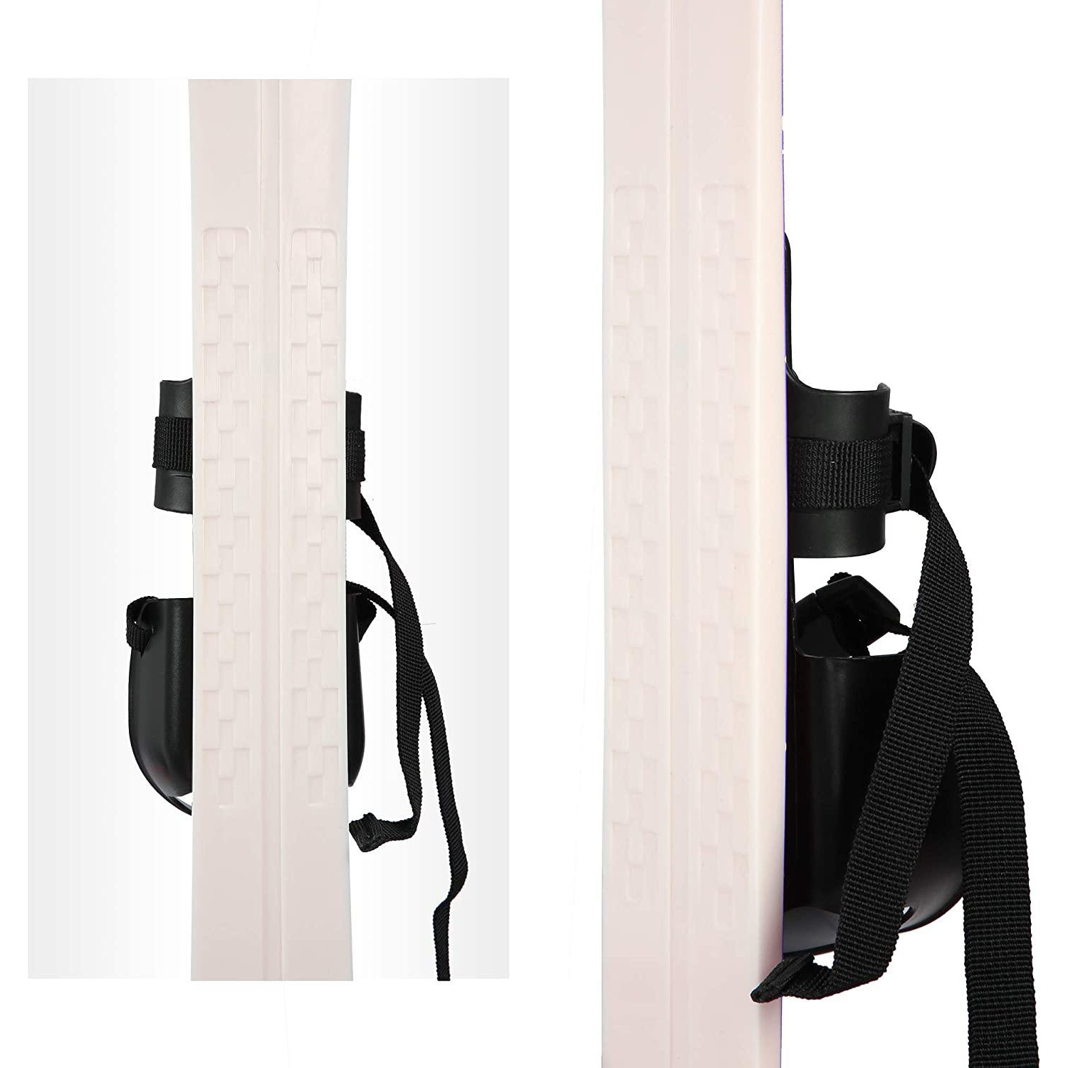 Kids' Snow Ski & Pole Set - 2 Ski boards, 2 Poles - 3.24 - Empower your little ones to glide on snow confidently and safely!