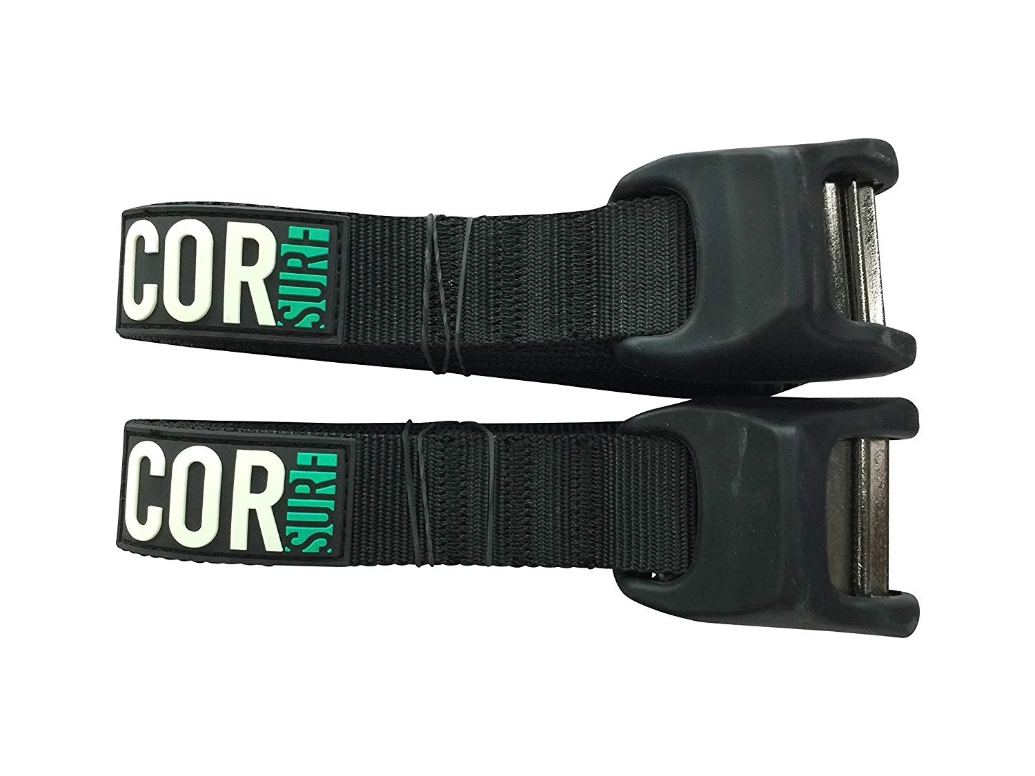 COR Surf Aero Roof Rack Pad, No-Scratch Silicone Buckle Tie Down Straps (19
