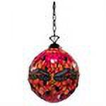 Warehouse of Tiffany Red Globe Dragonfly Lamp