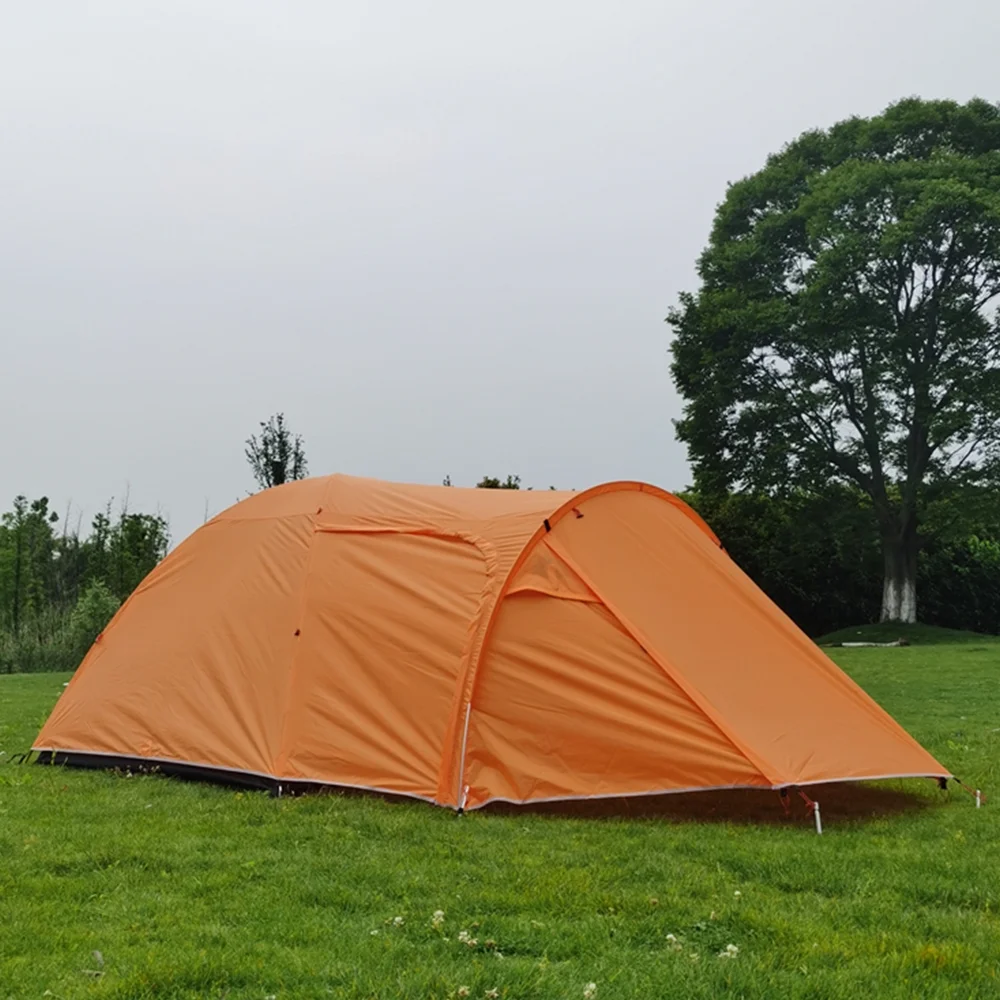 MCETO Waterproof Family Camping Tent 3 Person Light Weight Double Layer 1 Bedroom One Living Room