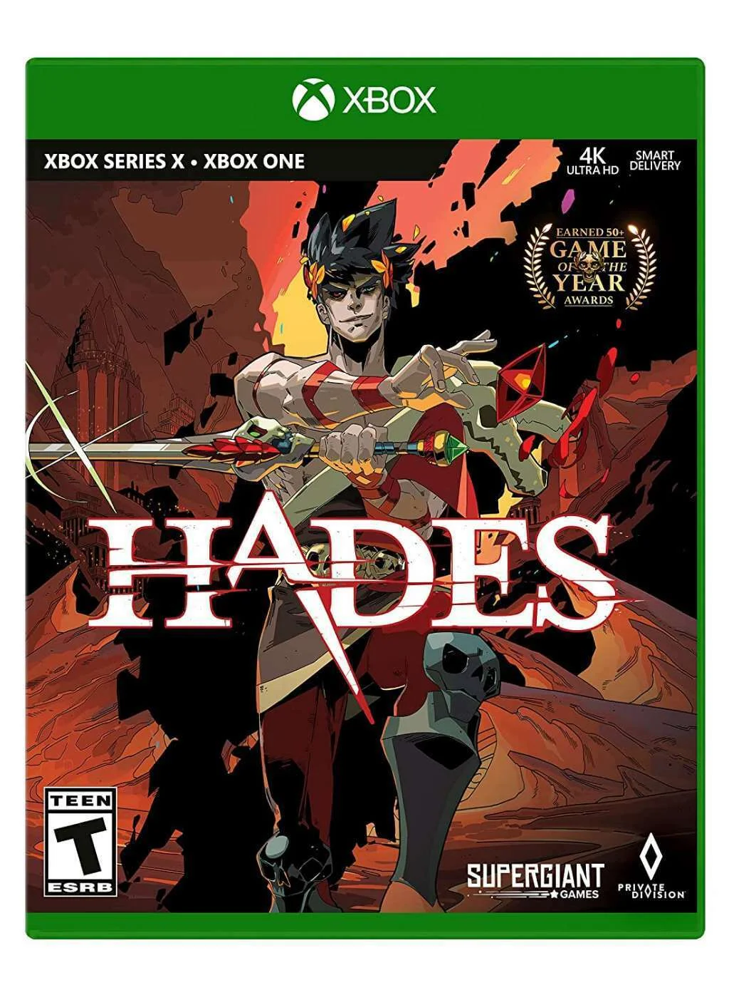 Hades Xbox One/Series X (Brand New Factory Sealed US Version) Xbox Series X,Xbox-0710425597879