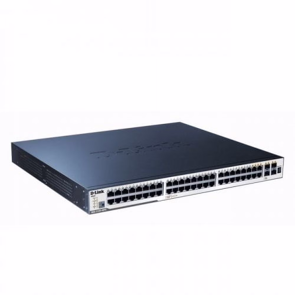 D-LINK DGS-3120-48PC/SI / xStack DGS-3120-48PC Ethernet Switch 48 Ports - Manageable - 48 x POE - Stack Port - 5 x Expan
