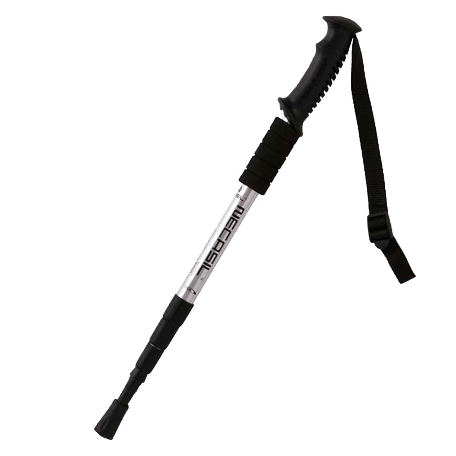 YOHOME Aluminum Alloy Straight Handle Trekking Pole Telescopic Shock
