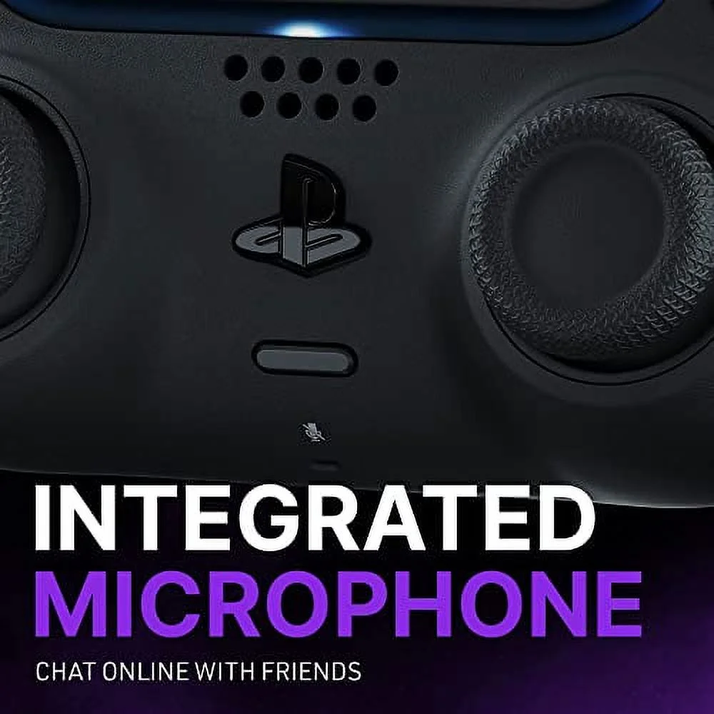 Gamenetics Custom Official Wireless Bluetooth Controller for PS5 Console - PC - Un-Modded - Video Gamepad Remote (Soft Touch Mantis Green)