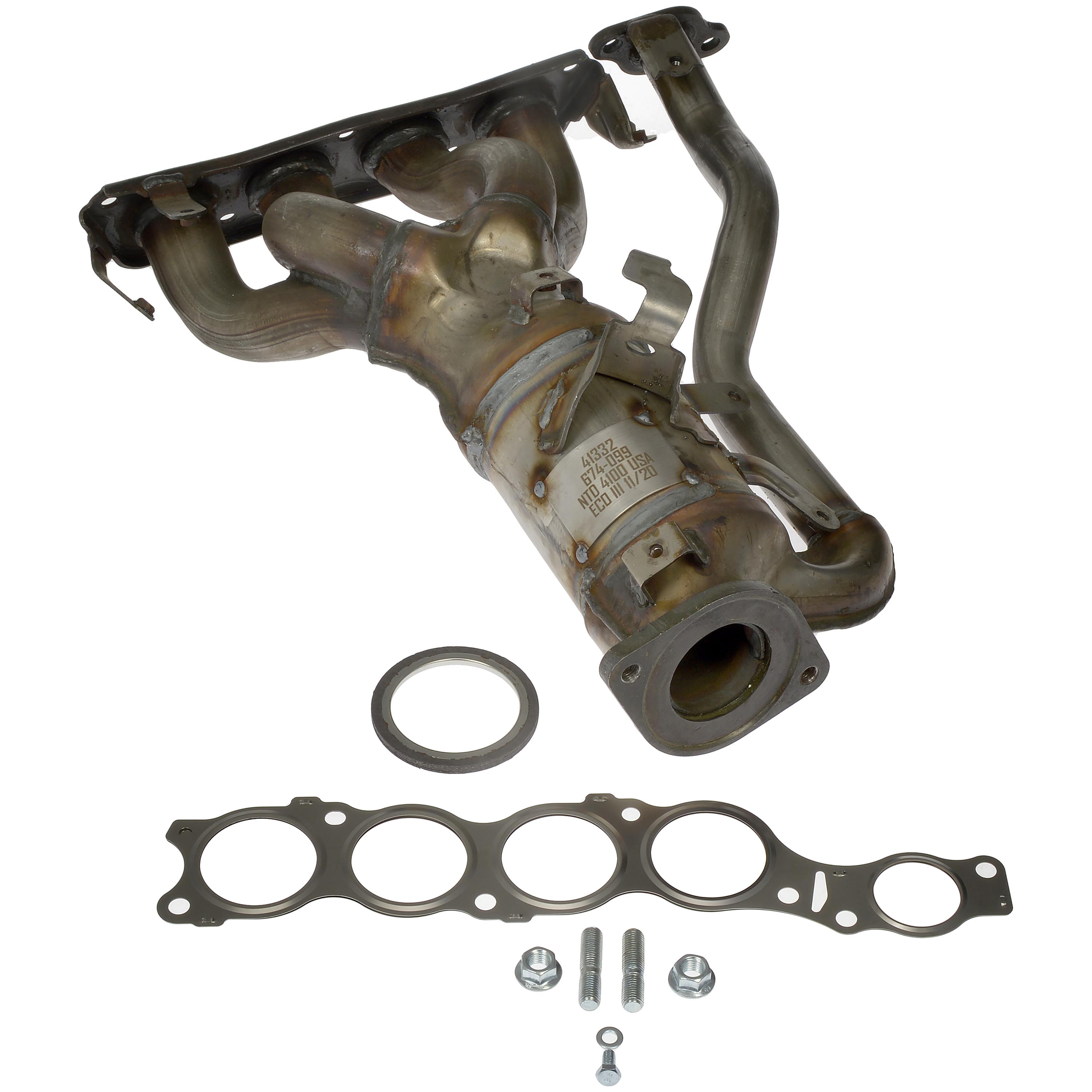Dorman 674-099 Catalytic Converter with Integrated Exhaust Manifold for Specific Toyota Models (Non-CARB Compliant) Fits 2019 Toyota RAV4
