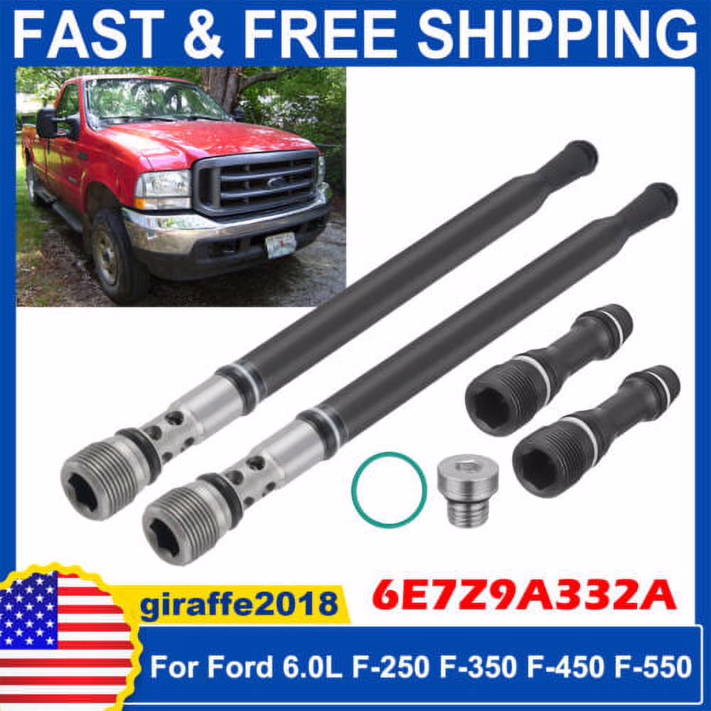 Stand Pipe Dummy Plug Kit for Ford 6.0L Super Duty Powerstroke Diesel F450 04-07