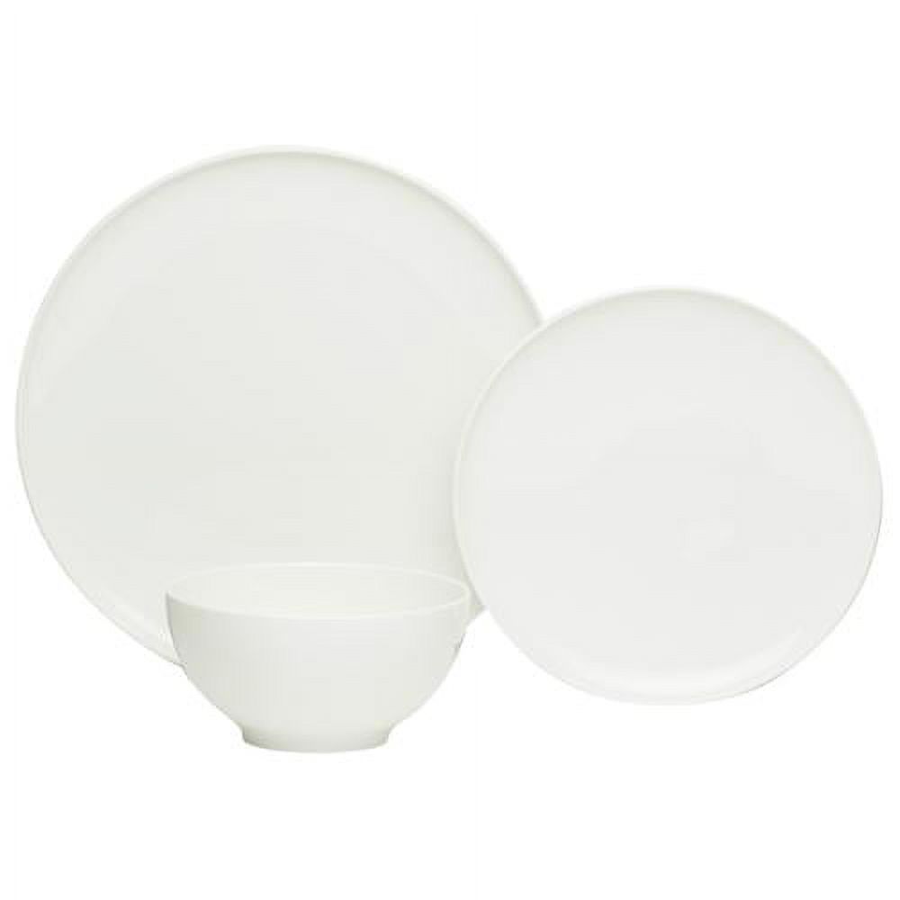 Red Vanilla  Every Time White 18Pc Dinner Set