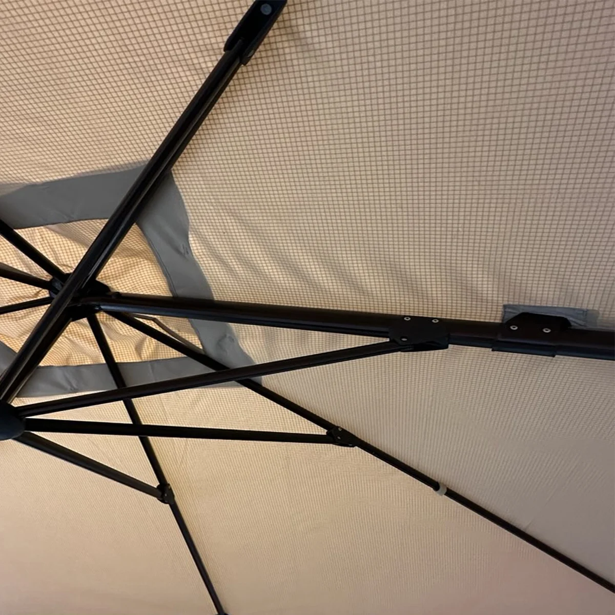 Garden Winds Replacement Canopy Top Cover Compatible with The Hampton Bay Square 10x10 YJAF-819C Umbrella - Riplock 500