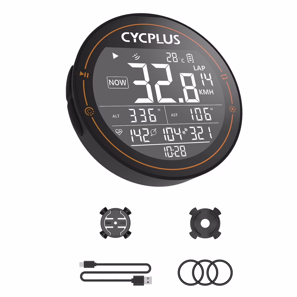 CYCPLUS Biker Speedometer,Mountain Bike With Cadence Bike Road Bike Computer Ant+ Bt Bike Wireless Computer And Waterproof ComputerWaterproof Computer Mtb Wireless Computer Ant+