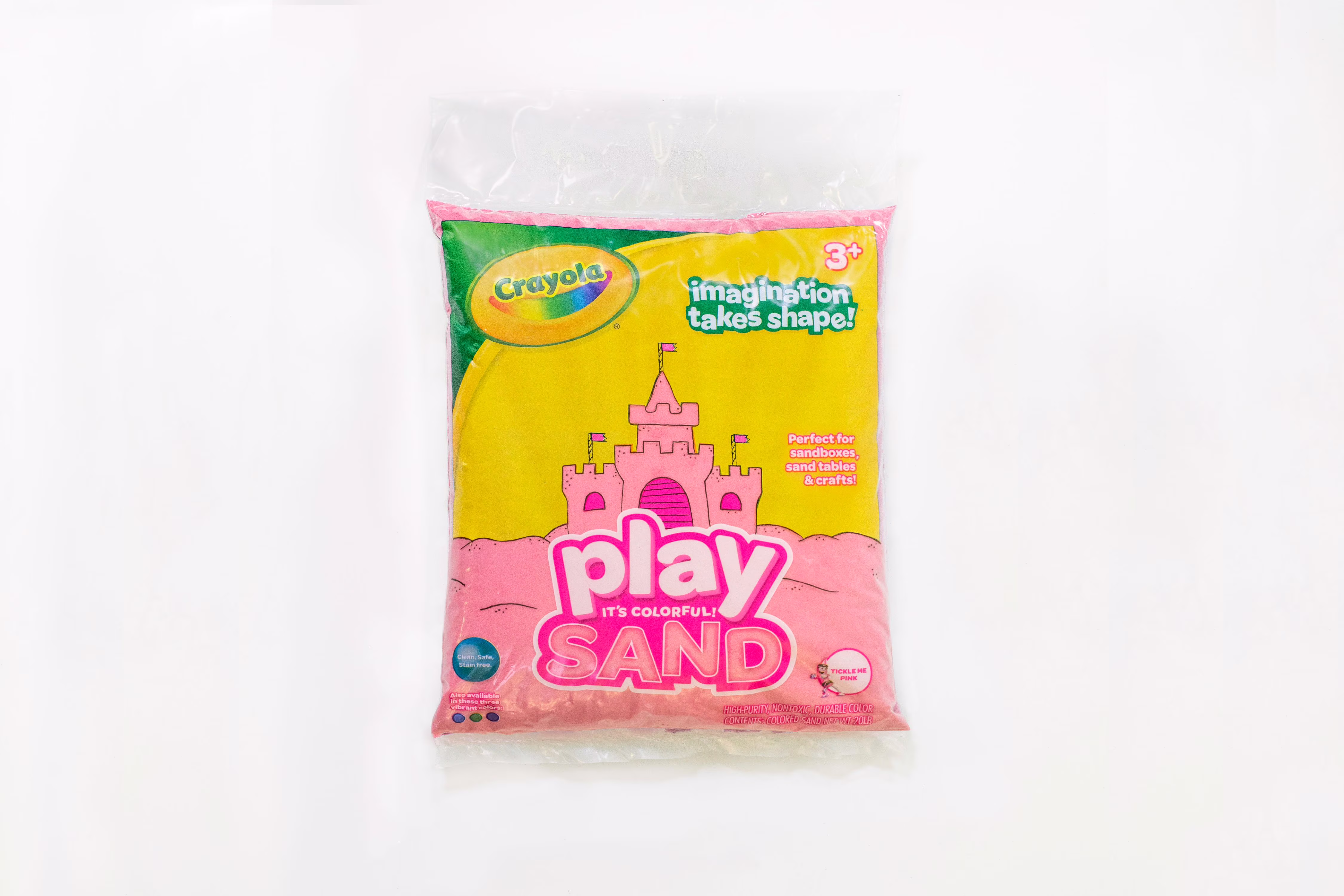 Crayola Play Sand Bag, 20 lb., Pink