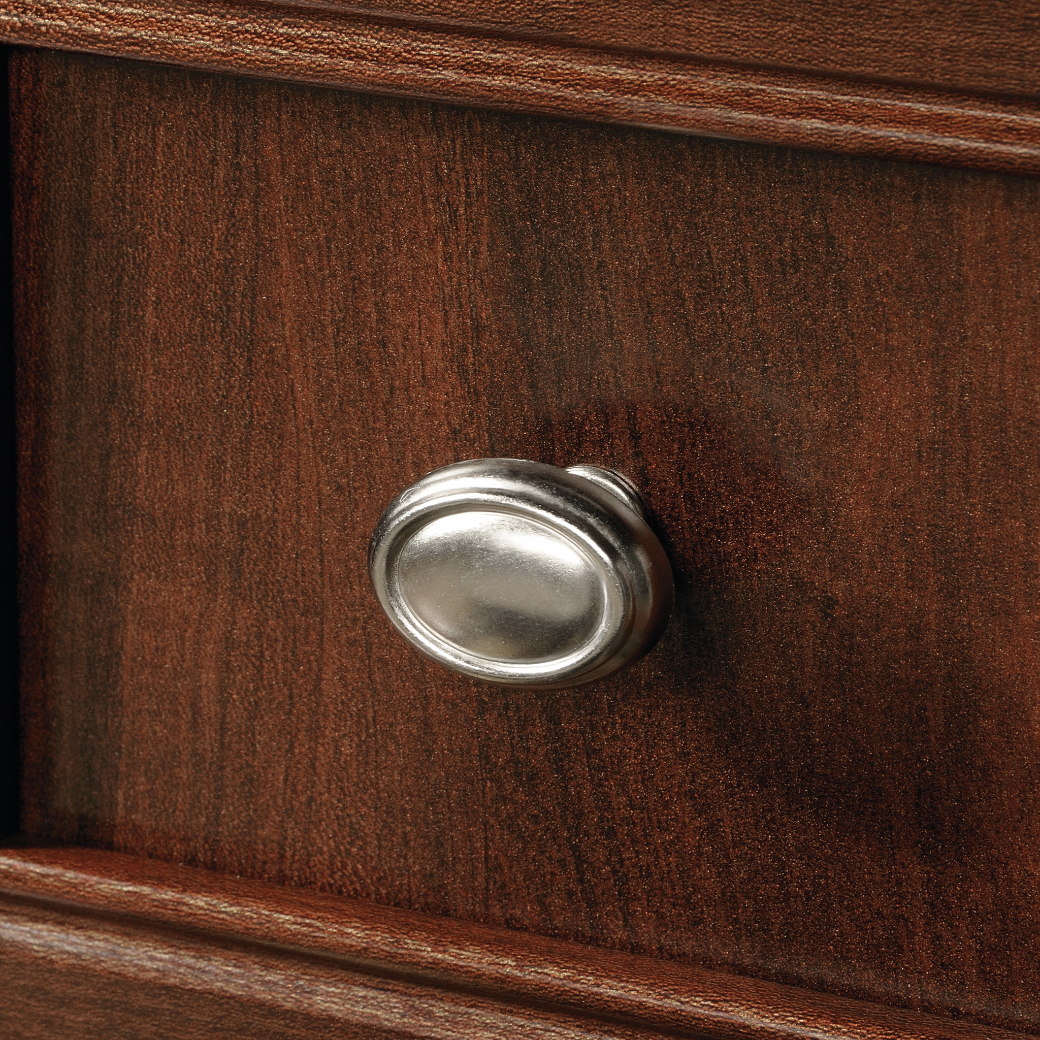 Sauder Palladia Computer Desk And Hutch, Select Cherry Finish