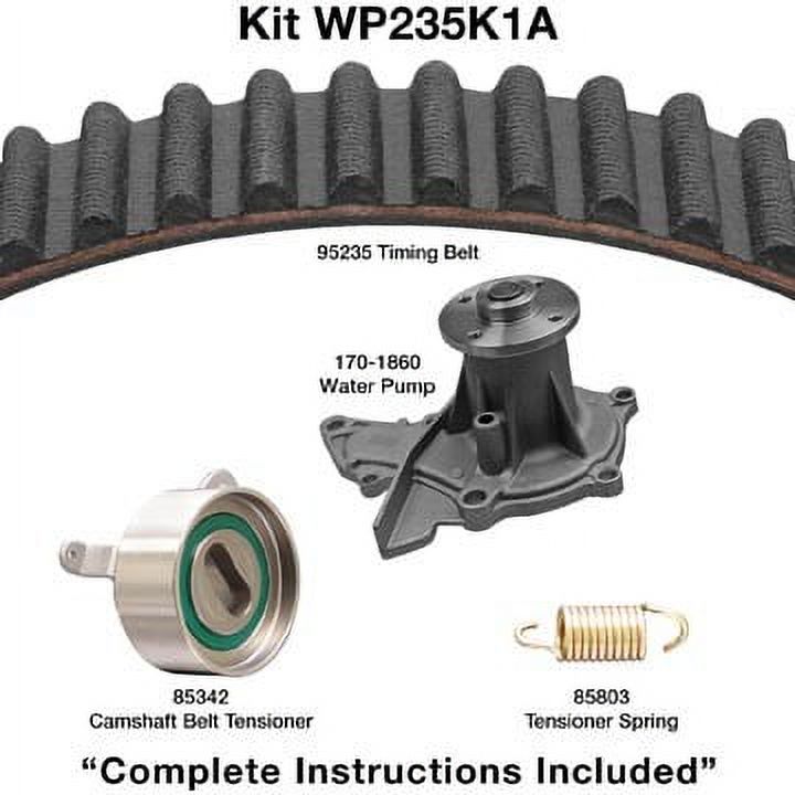 Dayco WP235K1A - Engine Timing Belt Kit with Water Pump Fits select: 1993-1997 TOYOTA COROLLA, 1994-1997 TOYOTA CELICA