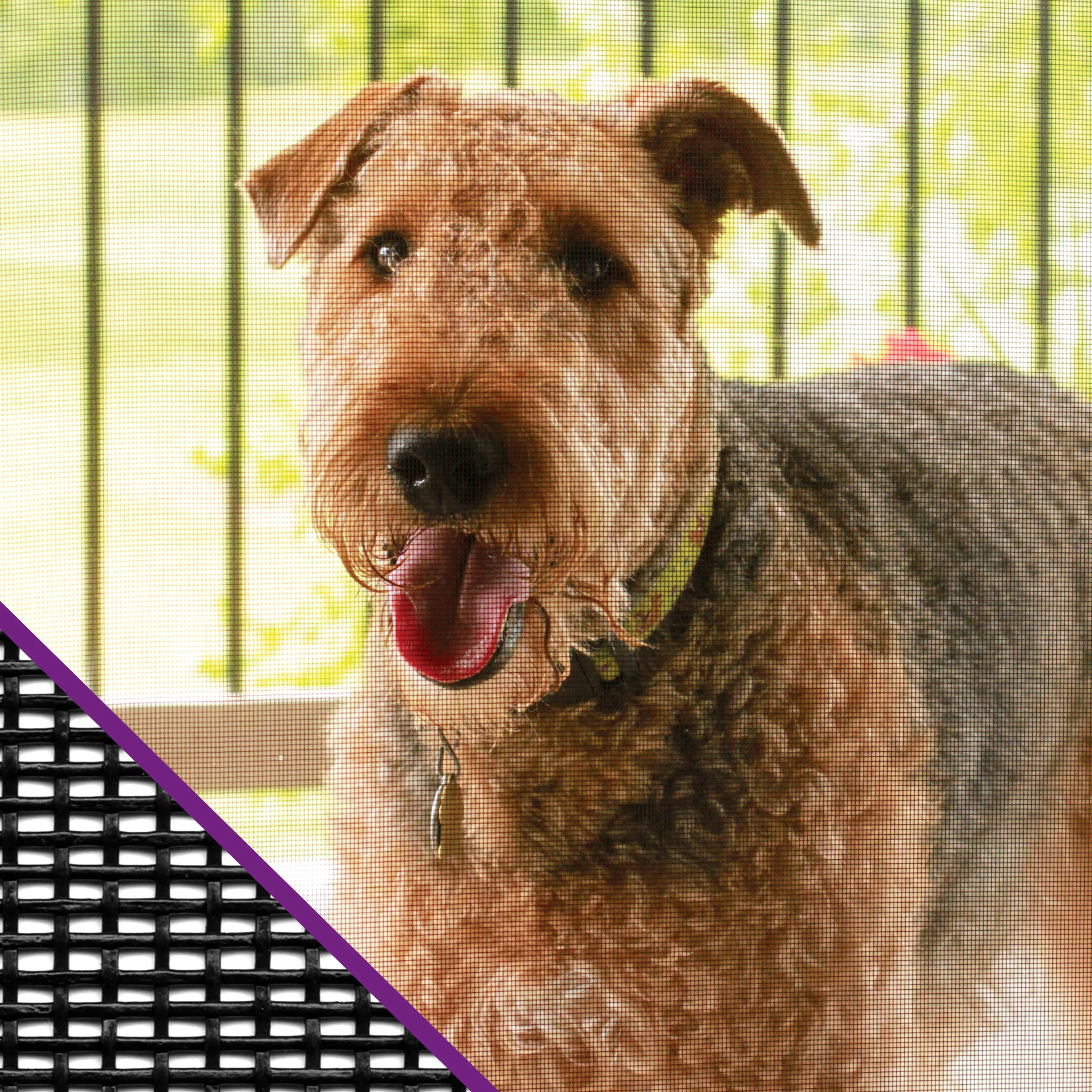 ADFORS Polyester Screen Repair Kit, Pet Resistant, 36 In. x 84 In. - Charcoal