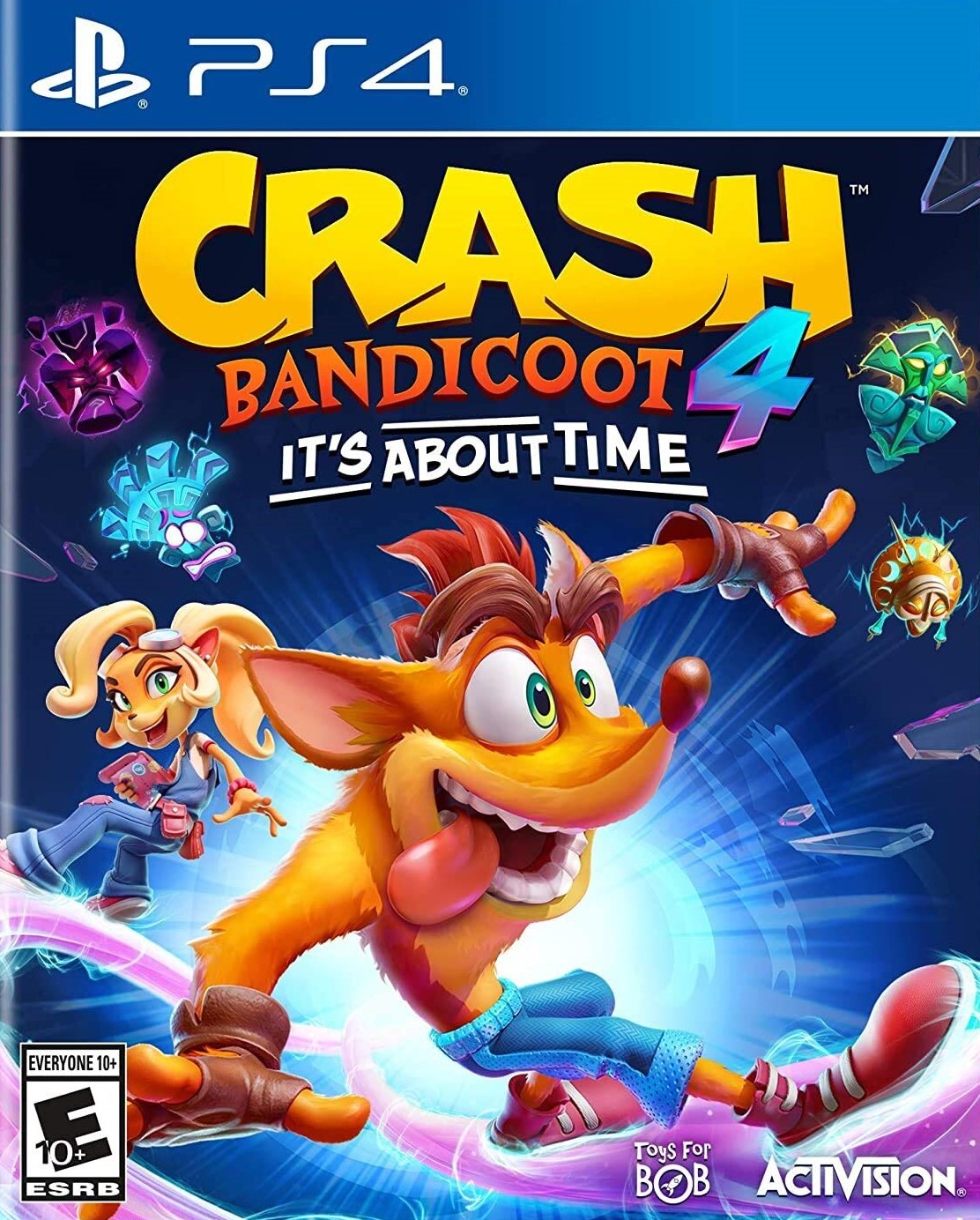 Crash Bandicoot 4: It's About Time, Activision, PlaySation 4