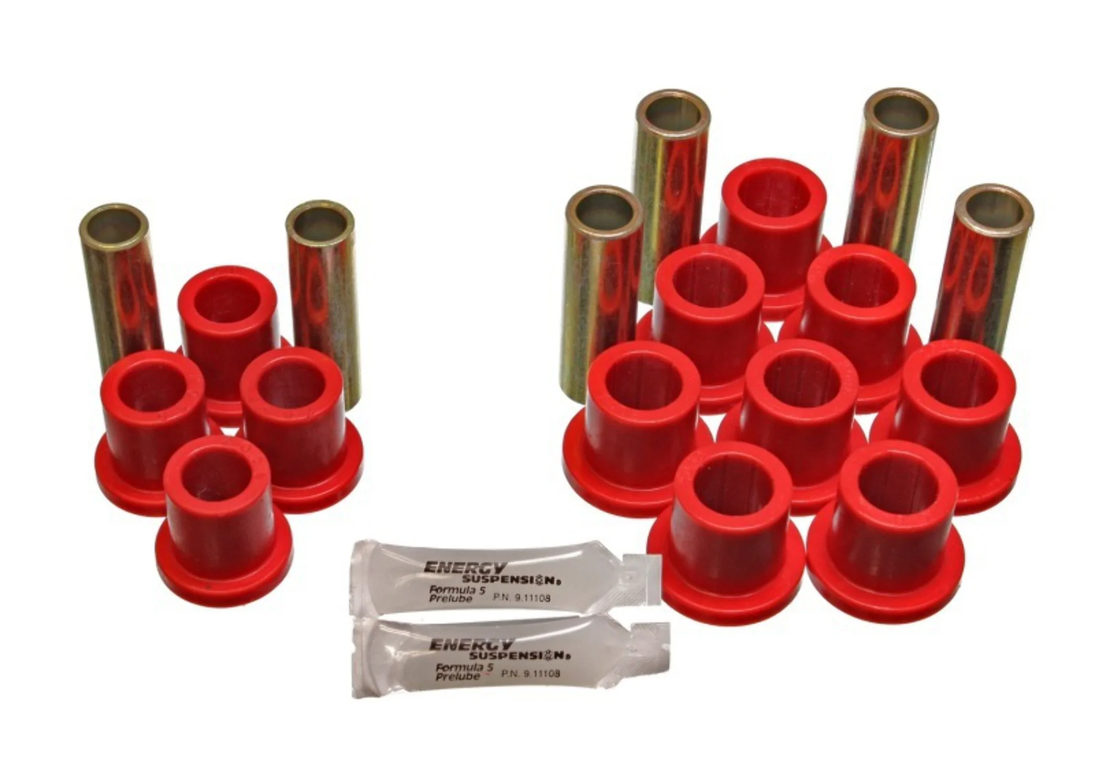 Energy Suspension Fd Trk Rr Sprg Bush O.E.M. - Red Fits select: 1966-1972 FORD F100, 1974-1977 FORD BRONCO