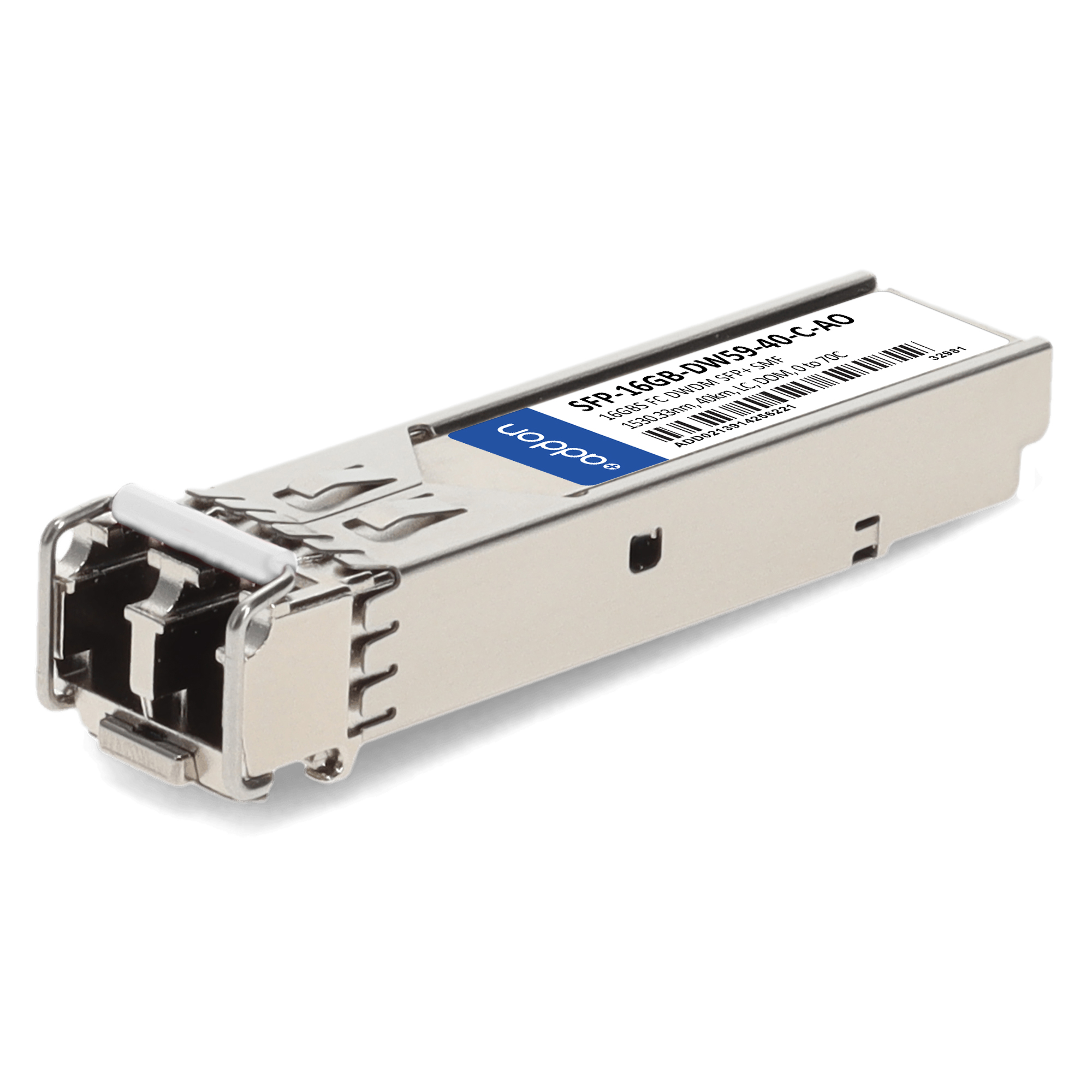 Addon SFP-16GB-DW56-40-C-AO CISCO COMP XCVR 40KM TAA 16G-DWDM 1532.68NM 0 TO 70C