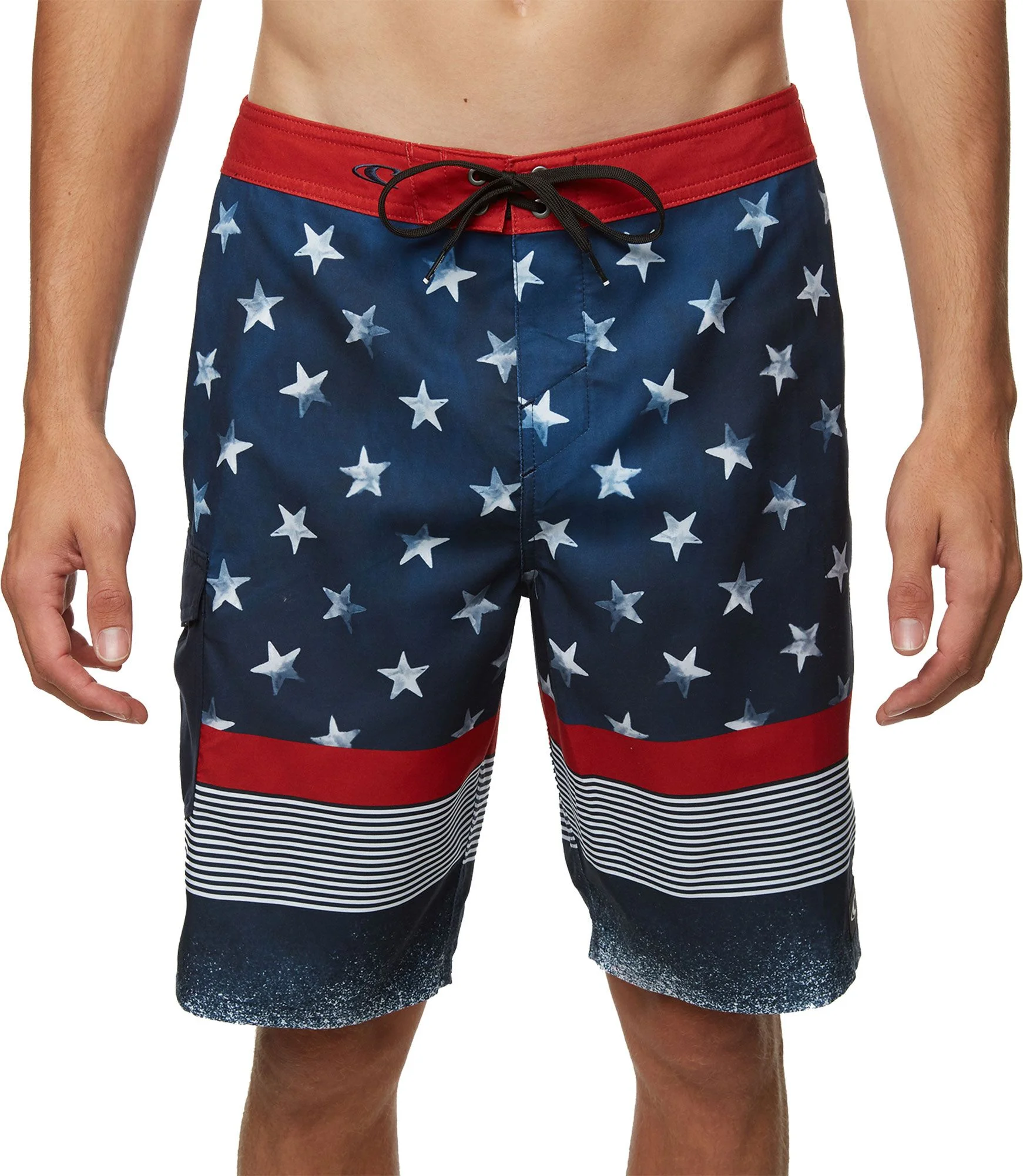 O'Neill Men's Star N Stripes Board Shorts