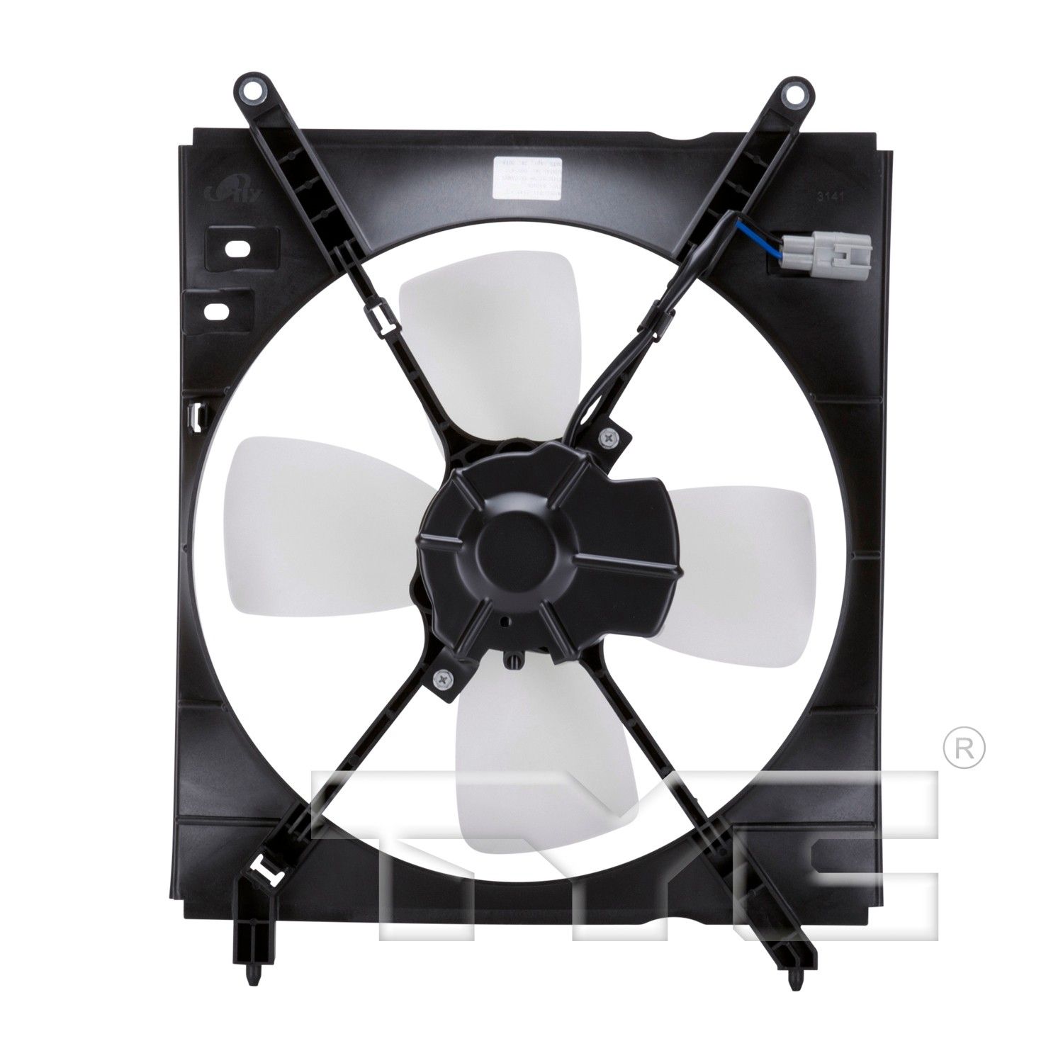 TYC 610100 A/C Condenser Fan Assembly Fits 2004 Dodge Ram 1500